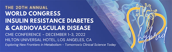 20th Annual World Congress on Insulin Resistance, Diabetes & Cardiovascular Disease (WCIRDC)