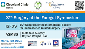 22nd Surgery of the Foregut Symposium