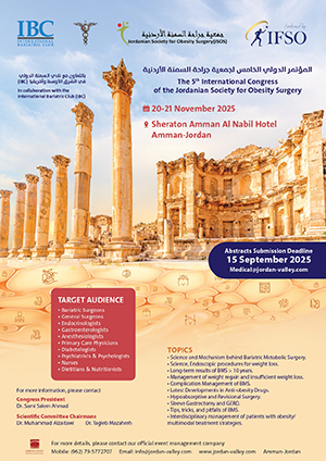 5th International Congress of the Jordanian Society for Obesity Surgery