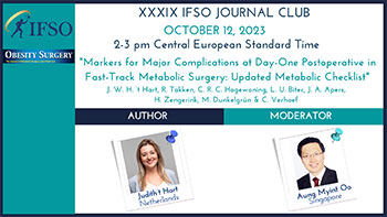 XXXIX IFSO JOURNAL CLUB