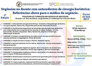 Curso Online Urgencias Bariatricas