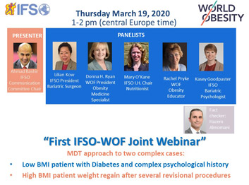 First IFSO-WOF Joint Webinar