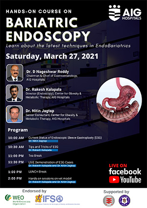 Hands-on Course on Bariatric Endoscopy
