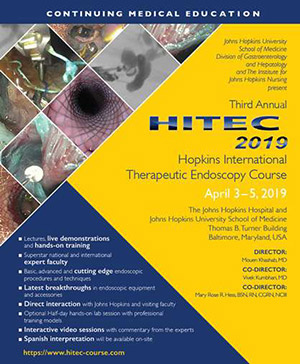 HOPKINS INTERNATIONAL THERAPEUTIC ENDOSCOPY COURSE