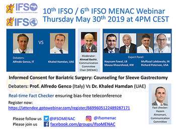IFSO MENAC Webinar