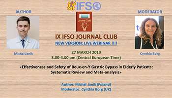 VIII IFSO JOURNAL CLUB ONLINE EVENT