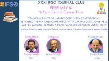 XXXI IFSO JOURNAL CLUB