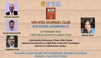 VIII IFSO JOURNAL CLUB ONLINE EVENT