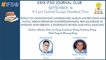 XXIX IFSO JOURNAL CLUB