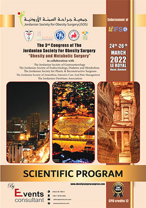 The 3rd Congress of the Jordanian Society for Obesity Surgery