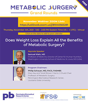 METABOLIC SURGERY Grand Rounds: