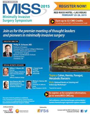 Minimal Invasive Surgery Symposium MISS 2015