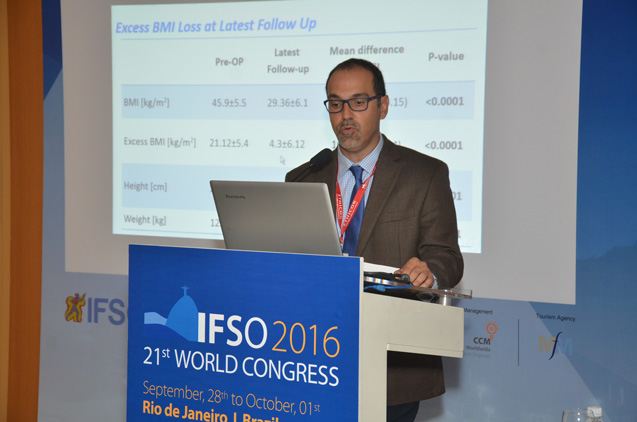 XXI IFSO World Congress – Rio de Janeiro 2016