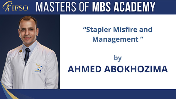 How to Recognize and how to solve stapling misfires and related issues - Mohamed Hany