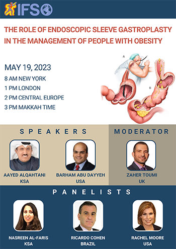 The role of endoscopic sleeve gastroplasty in the management of people with obesity