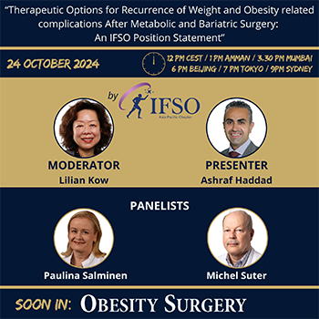 Therapeutic Options for Recurrence of Weight and Obesity related complications After Metabolic and Bariatric Surgery: An IFSO Position Statement