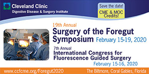 19th Annual Surgery of the Foregut Symposium