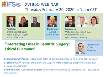 XVI IFSO Webinar